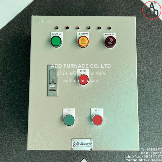 ตู้คอลโทรลจับแก๊สรั่วใช้กับโซลินอยด์วาล์วแก๊ส(1)